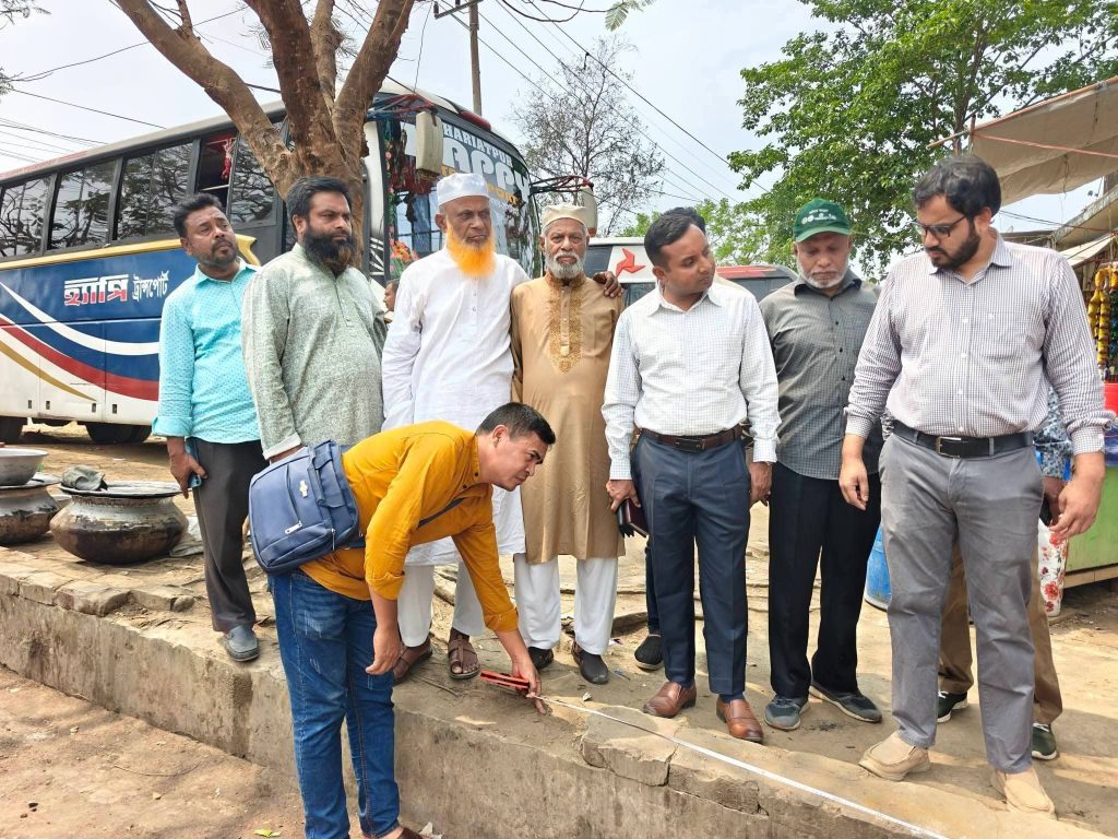 বান্দরবান জেলায় মডেল মসজিদ ও ইসলামিক সাংস্কৃতিক কেন্দ্র নির্মাণ কাজের শুভ উদ্বোধন