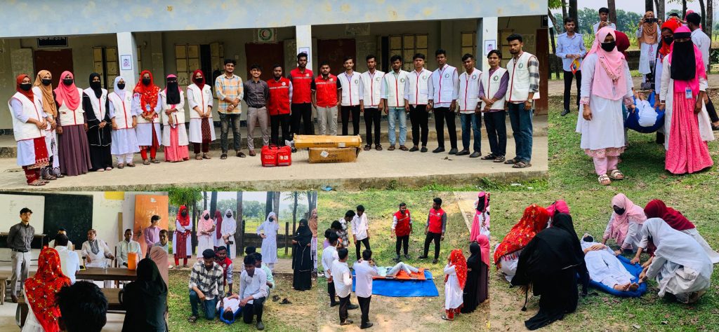 সাতকানিয়ায় যুব রেড ক্রিসেন্টের প্রাথমিক চিকিৎসা প্রশিক্ষণ অনুষ্ঠিত